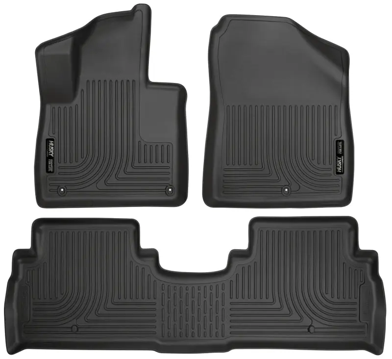 Husky Liners WeatherBeater Combo Black Floor Liners 2016 Kia Sorento