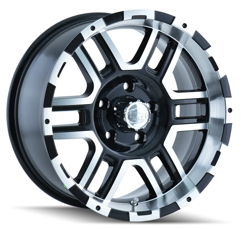 ION Type 179 16x8 Black Machined Wheel 6x139.7 BP 10mm Offset 106mm Hub ION Wheels