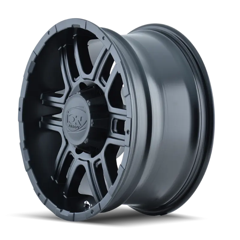 ION Type 179 17x8 Matte Black Wheel 6x135 BP 10mm Offset 87mm Hub ION Wheels