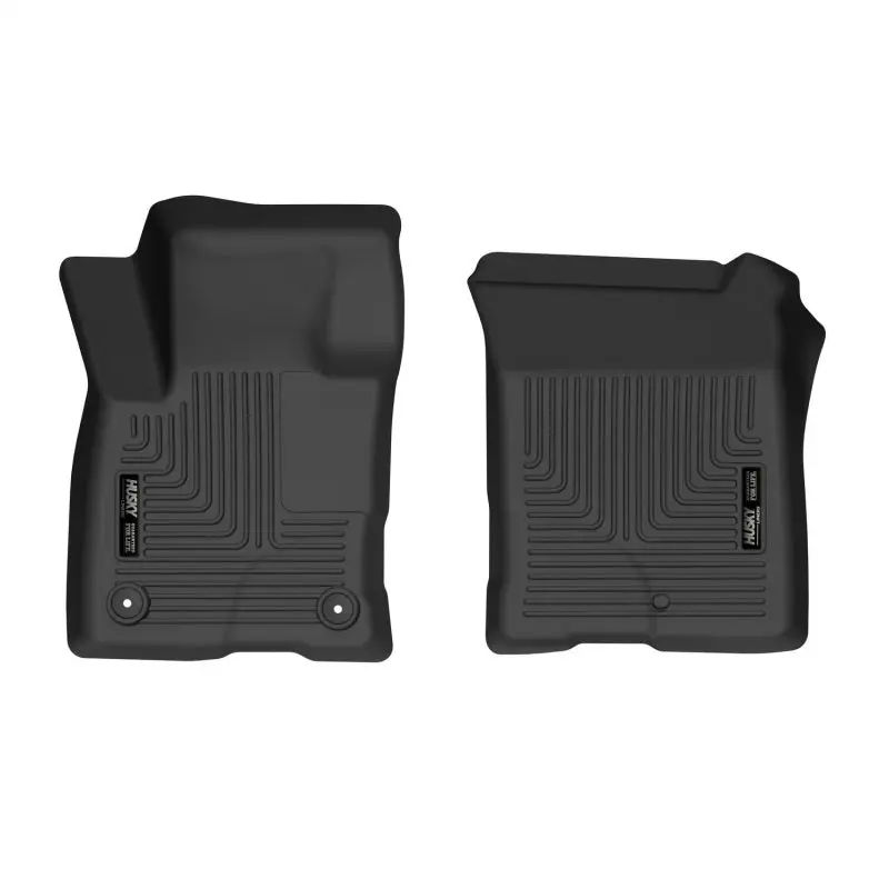Husky Liners X-act Contour Black Front & 2nd Seat Floor Liners 2021-2022 Ford Bronco Sport