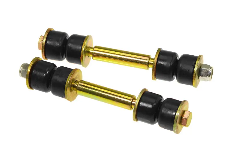 Prothane Universal End Link Set 4 3/4in Mounting Length Black Suspension Upgrade
