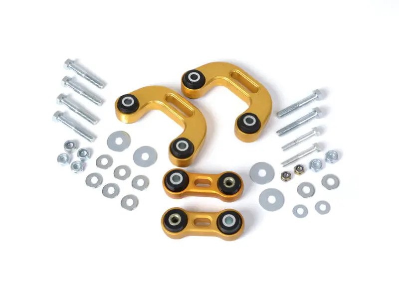 Whiteline 93-00 03-07 Subaru Impreza Non-Turbo Front Rear Sway Bar Link Conversion Kit Heavy Duty Alloy