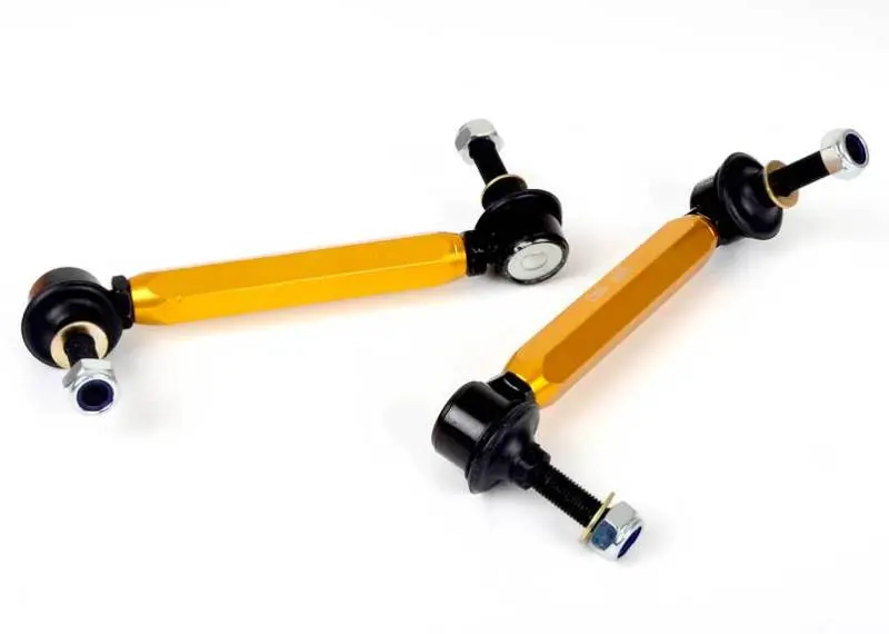 Whiteline 07+ Nissan Skyline R35 GT-R Rear Swaybar Link Kit Heavy Duty Adjustable Steel Ball