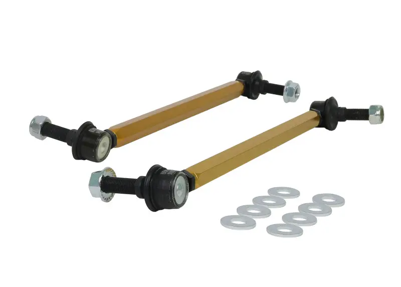 Whiteline Universal Heavy Duty Adjustable Steel Ball Sway Bar Link Assembly 330mm-355mm