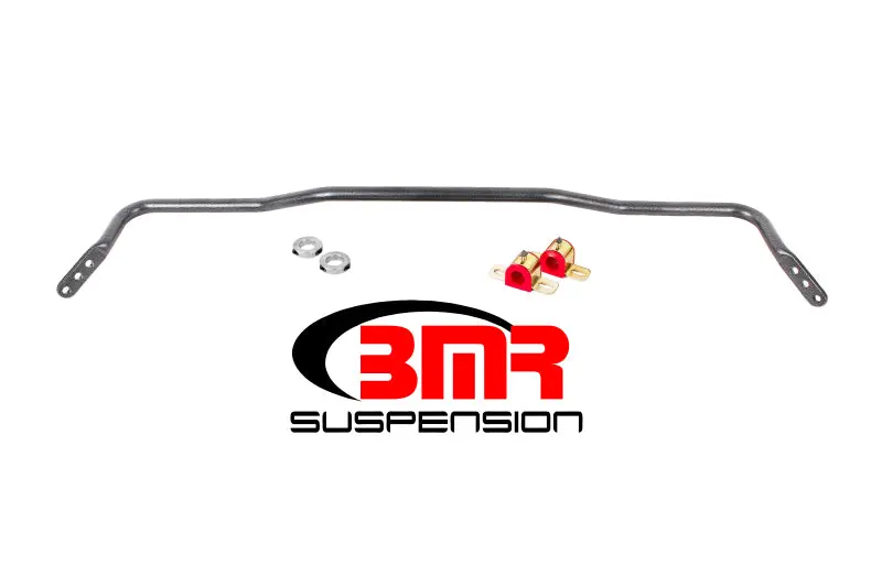 BMR 15-17 S550 Mustang Rear Hollow 25mm 3-Hole Adjustable Sway Bar Kit - Black Hammertone BMR Suspension
