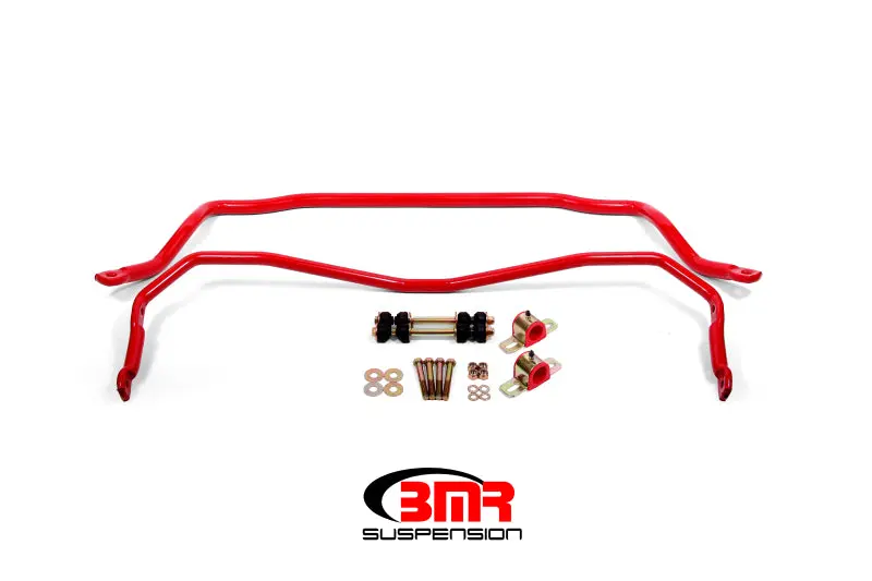 BMR 64-72 -Body Front Rear Sway Bar Kit Bushings Red Chassis Stiffener BMR Suspension