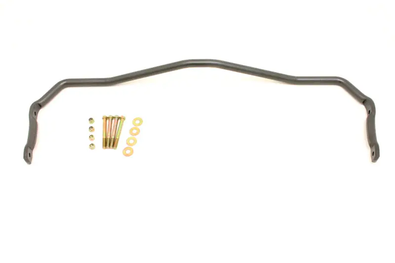 BMR 64-72 -Body Rear Solid 1.0in Sway Bar Kit Black Hammertone Improved Handling BMR Suspension