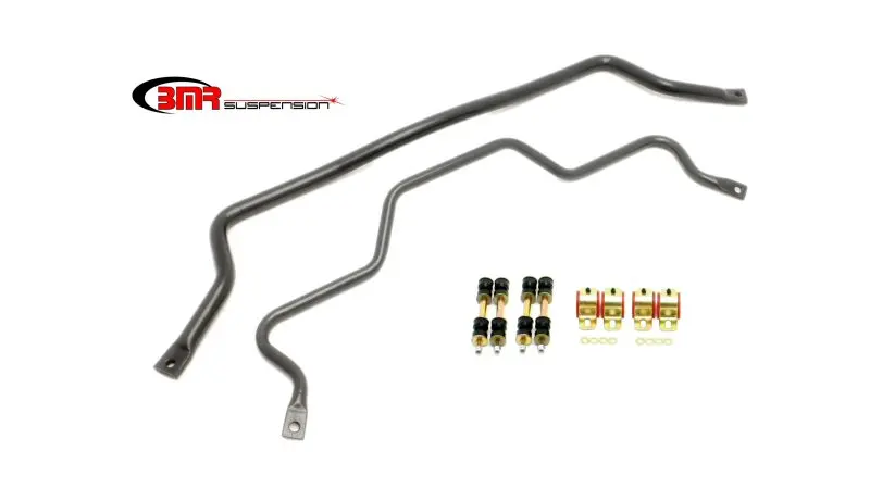 BMR 93-02 F-Body Front and Rear Sway Bar Kit Bushings Black Hammertone BMR Suspension