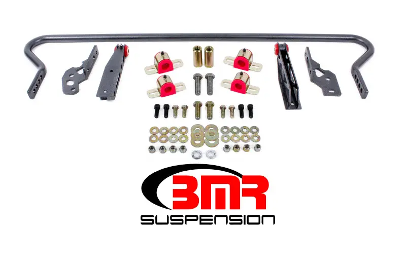 BMR Black Hammertone Rear Hollow 25mm Adjustable Sway Bar Kit 11-14 S197 Mustang BMR Suspension