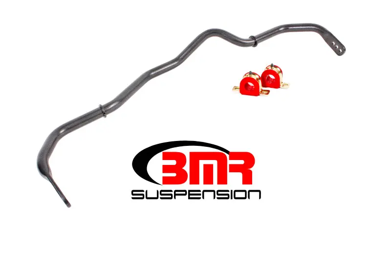 BMR Front Hollow 32mm Adjustable Sway Bar Kit Black Hammertone 2016-2017 6th Gen Camaro BMR Suspension