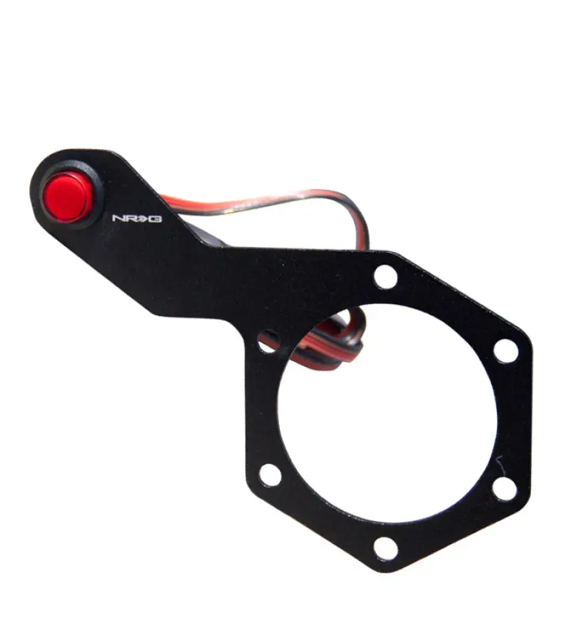 NRG Steering Single Switch Extended Kit Black Custom Controls