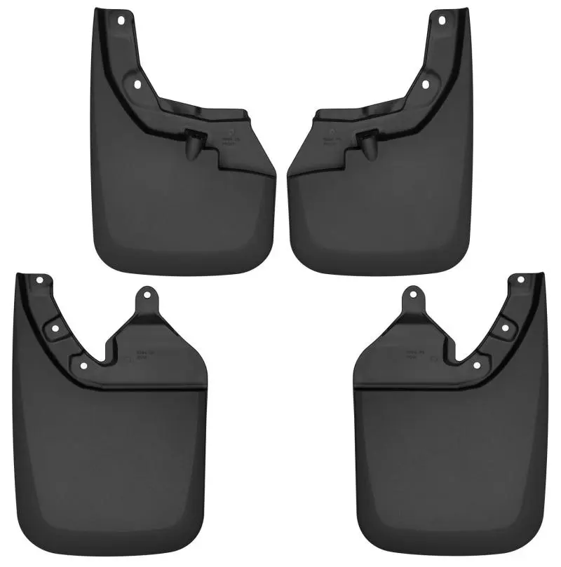 Husky Liners Black Front and Rear Mud Guards 2016-2022 Toyota Tacoma OE Fender Flares