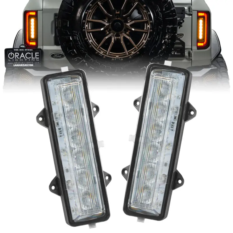 Oracle Dual Function Reverse LED Flush Taillight Amber/White 21-23 Ford Bronco ORACLE Lighting