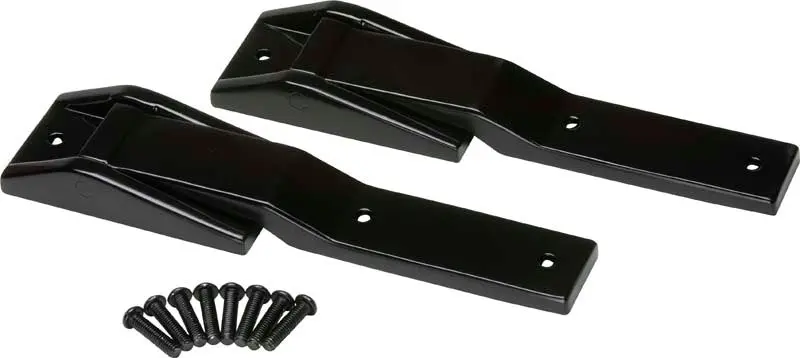 Kentrol 97-06 Jeep Wrangler TJ Powdercoat Black Tailgate Hinge Pair