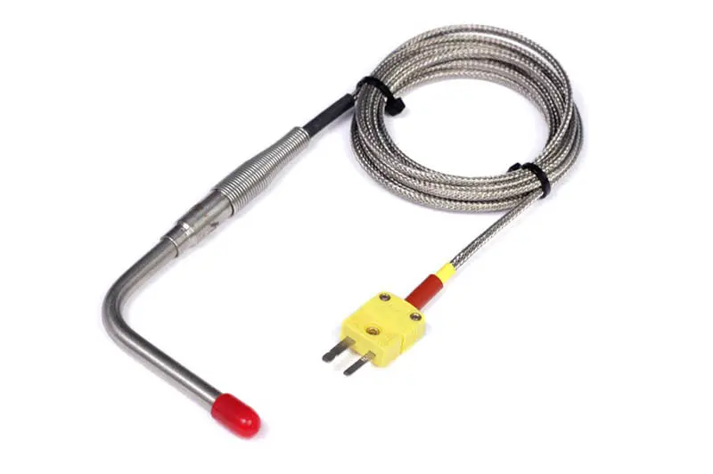 Haltech 1/4in Open Tip Thermocouple 33in Long Accurate Temperature Sensing