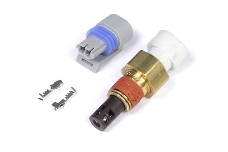 Haltech Air Temp Sensor M14 x 1.5 Delphi Plug and Pins