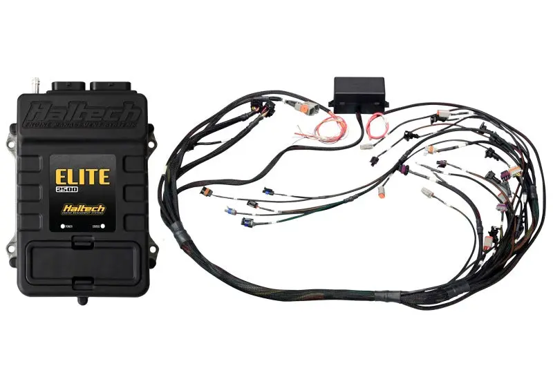 Haltech Elite 2500 Terminated Harness ECU Kit EV6 Injector Connectors