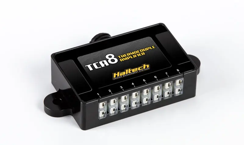 Haltech TCA8 Eight Channel Thermocouple Amplifier Box Only Precision Temperature Monitoring