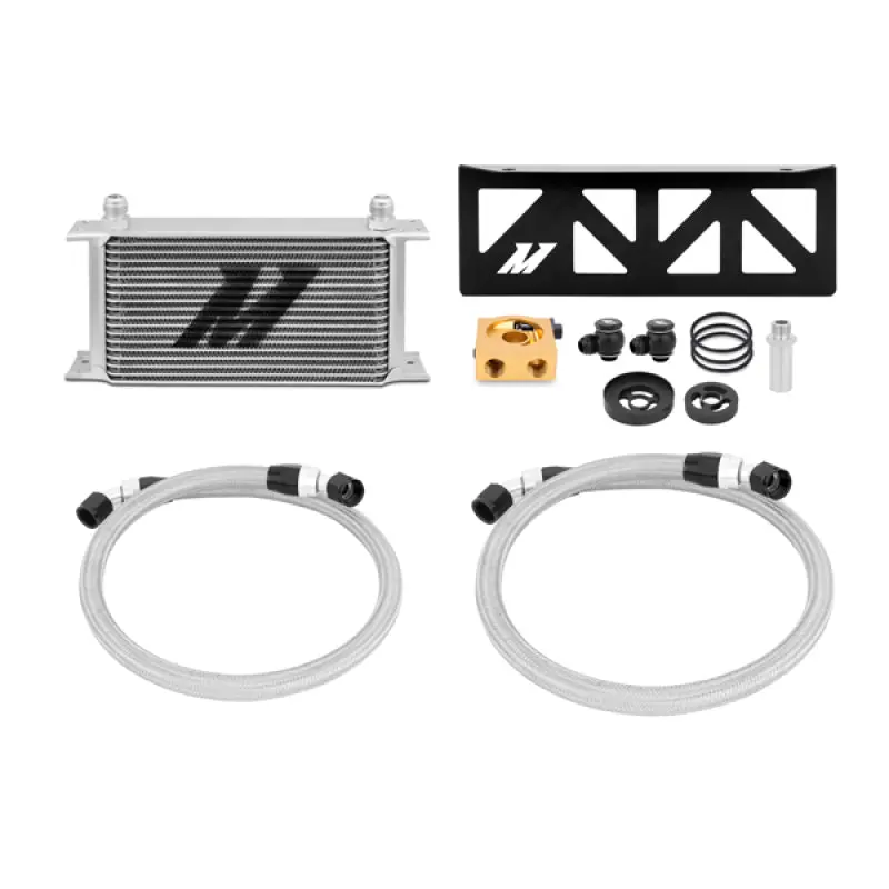 Mishimoto Thermostatic Oil Cooler Kit 13+ Subaru BRZ Scion FR-S Silver
