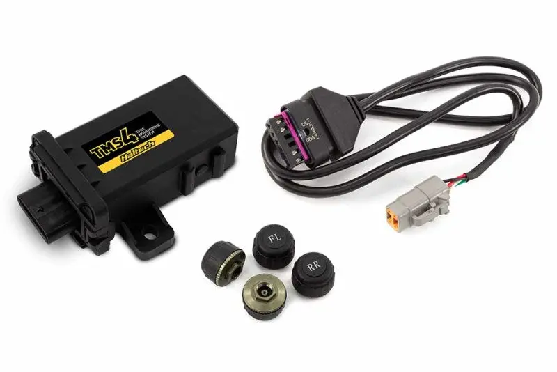 Haltech TMS-4 Tire Monitoring System External Sensors Easy Installation