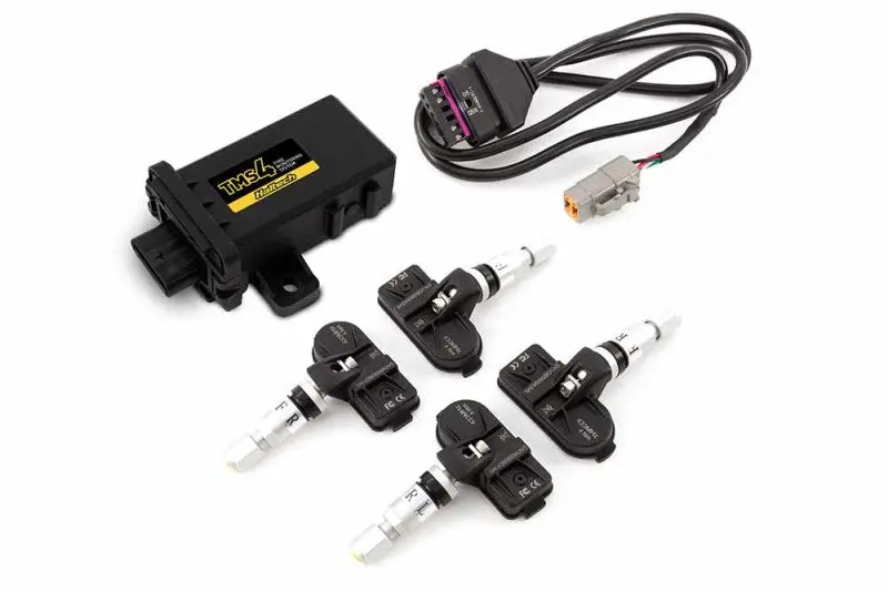 Haltech TMS-4 Tire Monitoring System Internal Sensors Real-Time Pressure Tracking