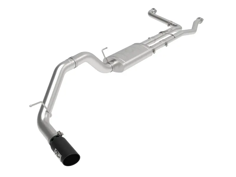 aFe MACHForce XP Exhaust Cat-Back SS-409 Nissan Titan XD 2016-2019 V8 5.6L - Black