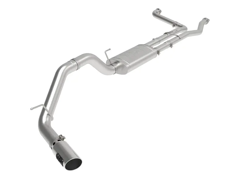 aFe MACHForce XP Exhaust Cat-Back SS-409 Nissan Titan XD 2016-2019 V8 5.6L - Polished Tip