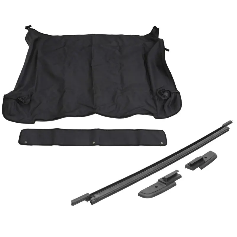 Rampage Tonneau Cover Tailgate Bar Kit 2018-2022 Jeep Wrangler JL 4-Door Black Diamond