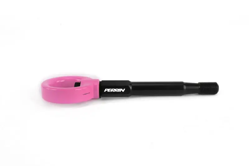 Perrin 2022 Subaru WRX 18-21 Crosstrek Rear Tow Hook Kit Hyper Pink Perrin Performance