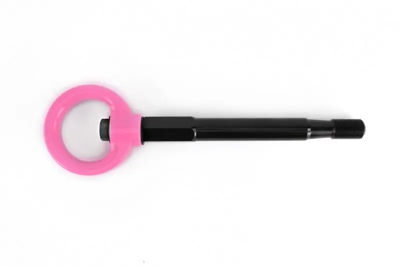 Perrin 2022 Subaru WRX Crosstrek Forester Front Tow Hook Kit Hyper Pink Perrin Performance
