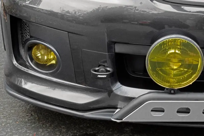 Perrin Flat Black Front Tow Hook Kit 2008-2014 Subaru WRX STI Perrin Performance
