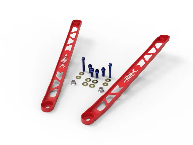 aFe CONTROL 304 Stainless Steel Front Suspension Strut Brace Red Toyota GR Supra A90 2020-2021