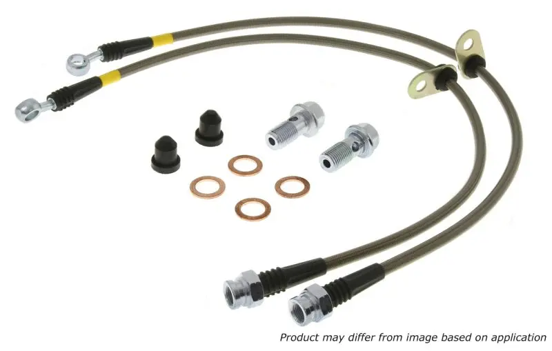 StopTech Stainless Steel Front Brake Lines 2006-2017 Lexus HS250h and Toyota RAV4