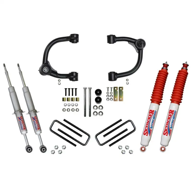 Skyjacker Suspension 16-22 Toyota Tacoma 3in Lift Kit Nitro 8000 Shocks Off-Road Performance