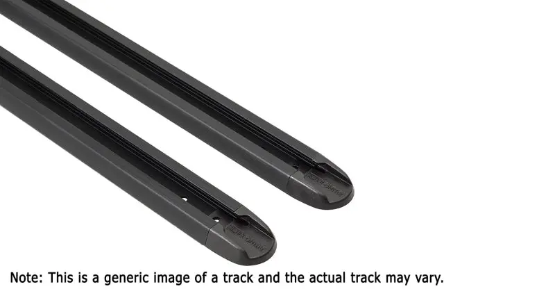 Rhino-Rack RTV Tracks Hardware and End Caps - 58.3in - Pair