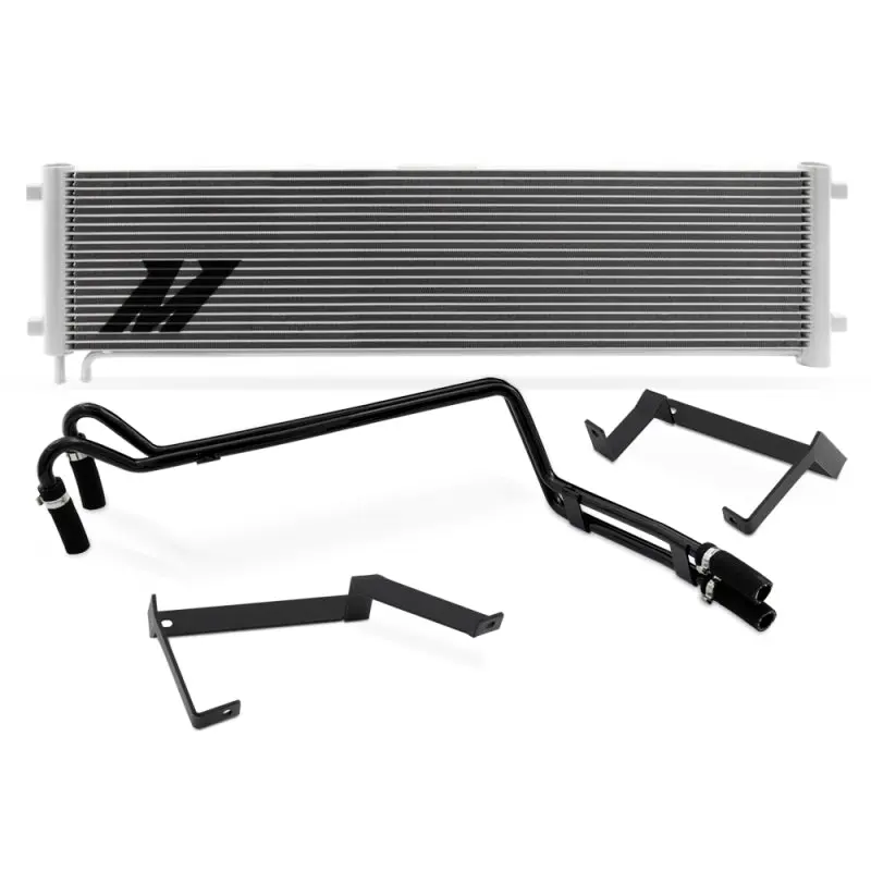 Mishimoto 11-16 Ford 6.7L Powerstroke Silver Transmission Cooler Kit Trucks