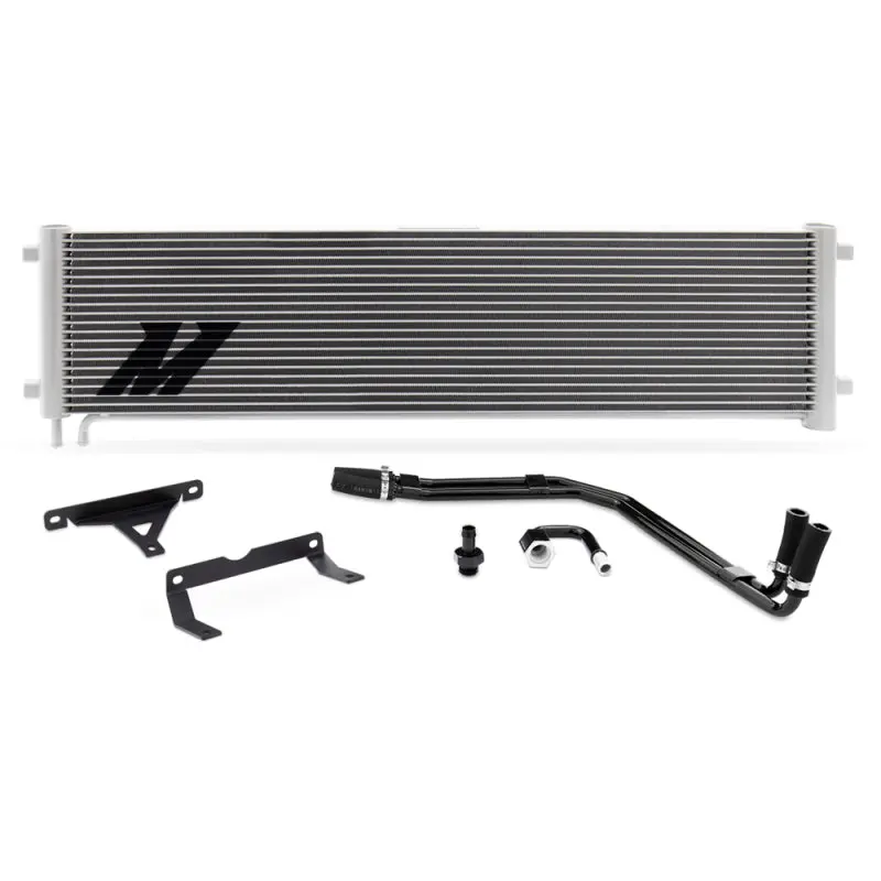 Mishimoto 17-19 Ford 6.7L Powerstroke Silver Transmission Cooler Performance Kit