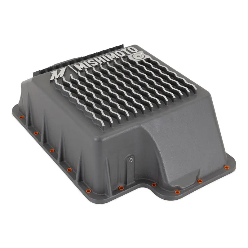 Mishimoto 1989-2010 Powerstroke E4OD 4R100 5R110 Transmission Pan Cast Aluminum
