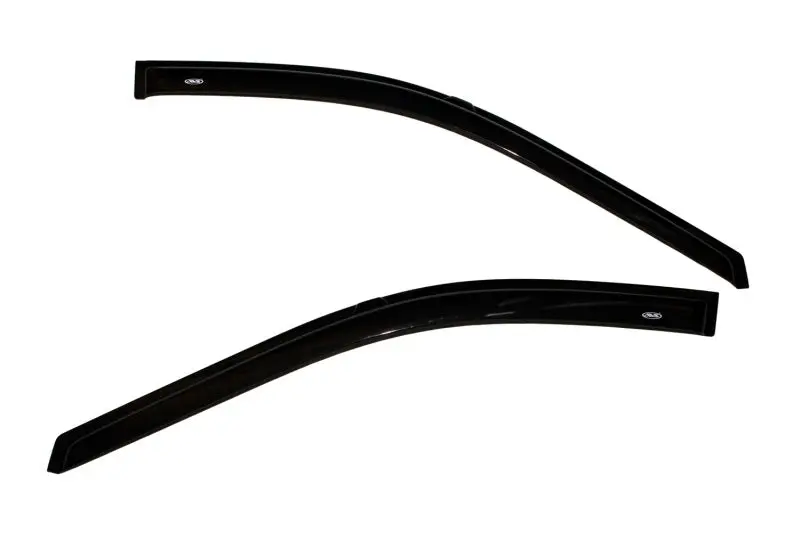 AVS Smoke Ventvisor Outside Mount Window Deflectors 2pc 14-18 Chevy Silverado 1500 Standard Cab