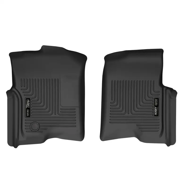 Husky Liners X-act Contour Front Floor Liner 2004-2008 Ford F-150 SuperCrew Cab - Black