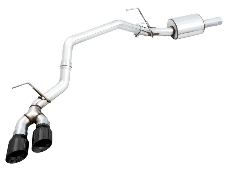 AWE Tuning 09-18 RAM 1500 5.7L Single Side Exit Cat-Back Exhaust Diamond Black Tips