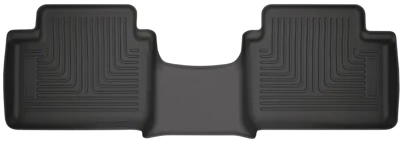Husky Liners 2019 Ford Ranger SuperCab Black 2nd Seat Floor Liner - Weatherproof Protection
