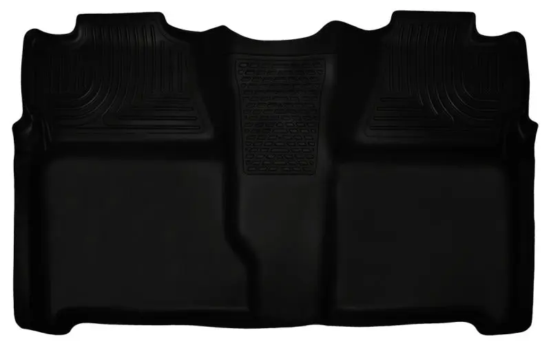 Husky Liners Weatherbeater Black 2nd Seat Floor Liner 07-13 Chevy Silverado 1500/2500HD Crew Cab