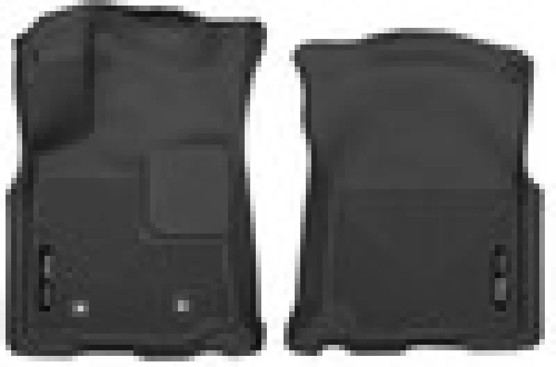 Husky Liners Front Floor Liners 2016 Toyota Tacoma Double Cab Pickup