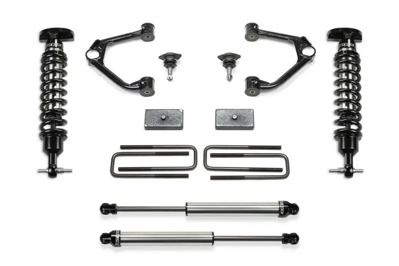 Fabtech 3in Budget Lift System 19-21 GM C/K1500 Pickup Dual Shocks