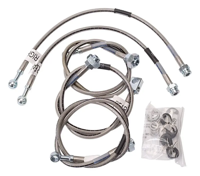 Russell Performance 01-06 GM Silverado Sierra HD Stainless Steel Brake Line Kit