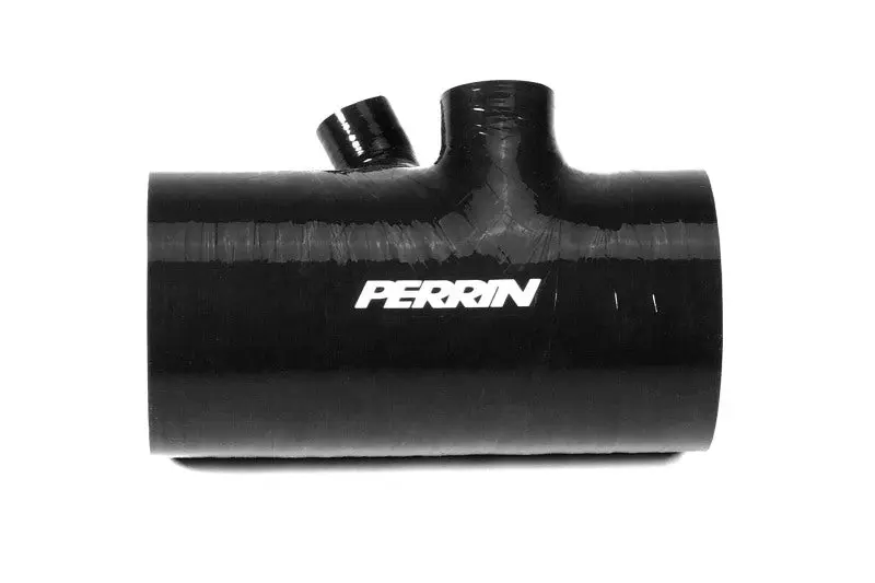 Perrin 2022+ Subaru WRX Black 3in Turbo Inlet Hose Nozzle Short Perrin Performance