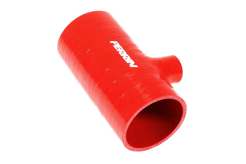 Perrin 2022 Subaru WRX Red 3in Turbo Inlet Hose Nozzle Short Version Perrin Performance