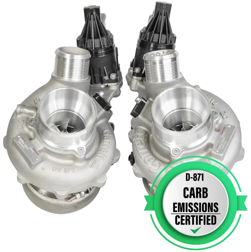 Garrett PowerMax GT2260S Stage 2 Upgrade Kit 17-21 Ford F-150 3.5L Left & Right Turbocharger