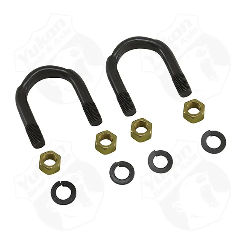 Yukon Gear 1350 and 1410 U-Joint U-Bolts 3/8in X 1-11/16in Kit Yukon Gear & Axle